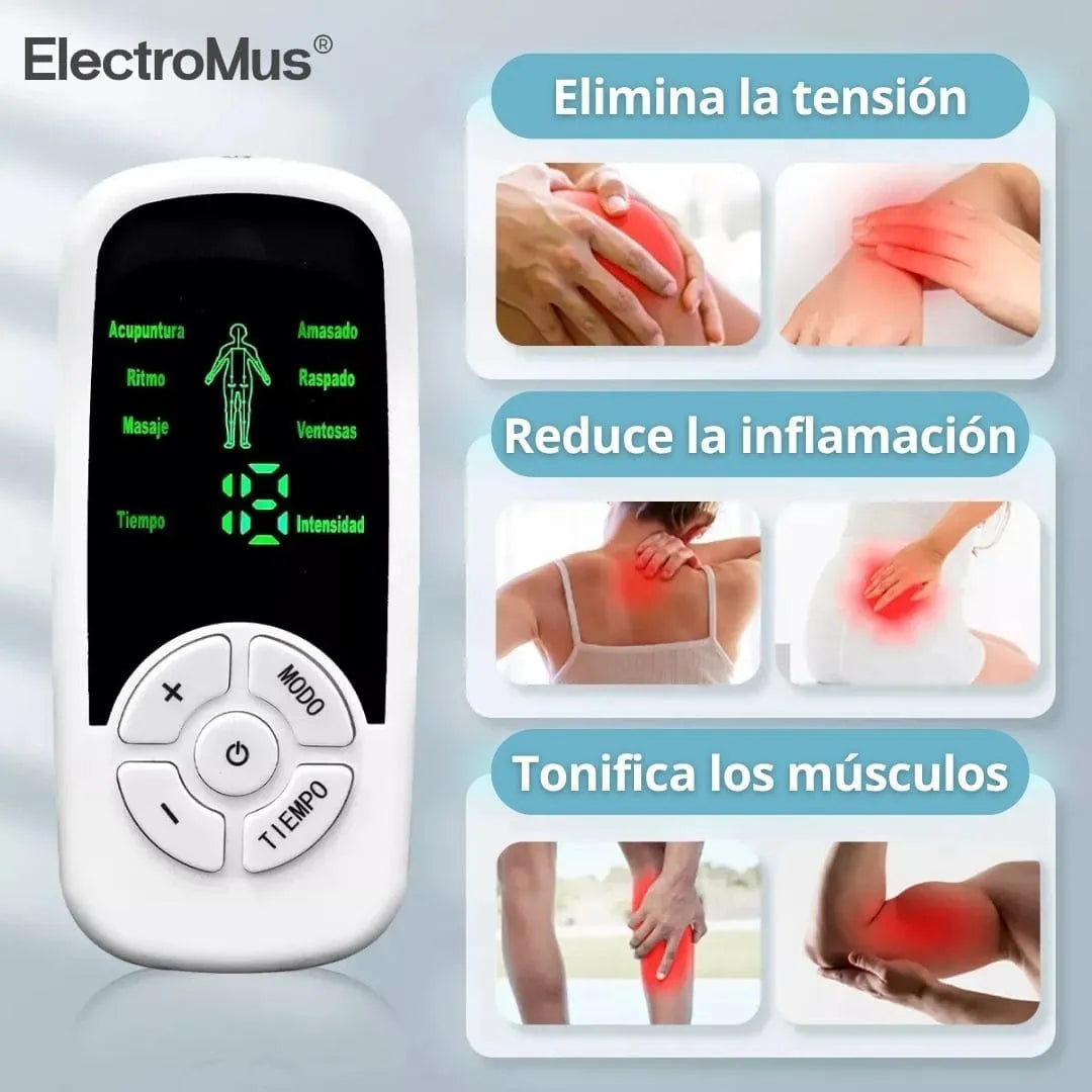 Gimnasia Pasiva Cuatro Electrodos