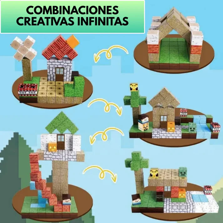 Bloques Magnéticos Minecraft MyWorld 87