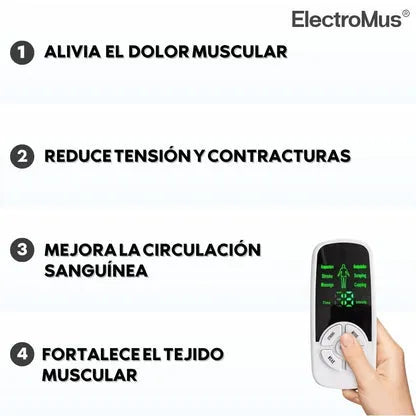Gimnasia Pasiva Cuatro Electrodos