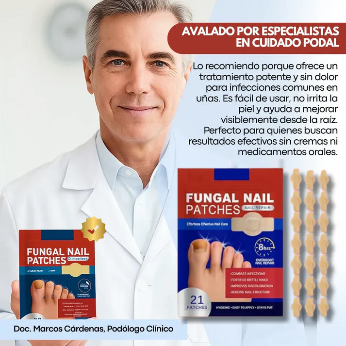 PARCHES ANTIHONGOS PARA UÑAS