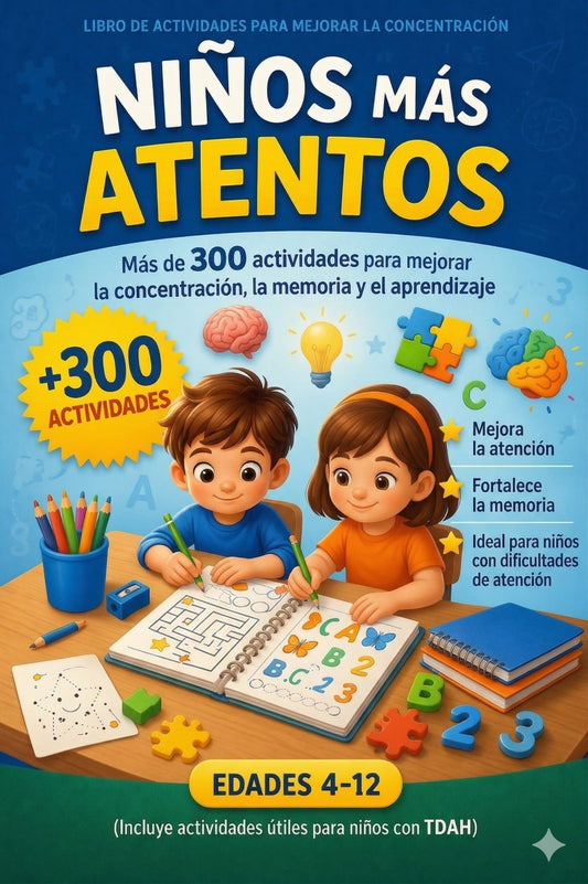 LIBRO NIÑOS MÁS ATENTOS