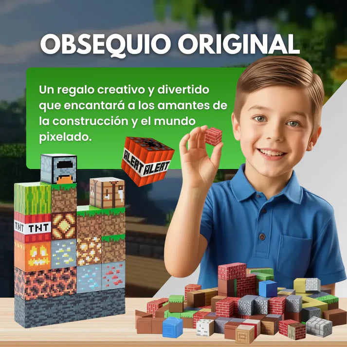 Bloques Magnéticos Minecraft MyWorld 87